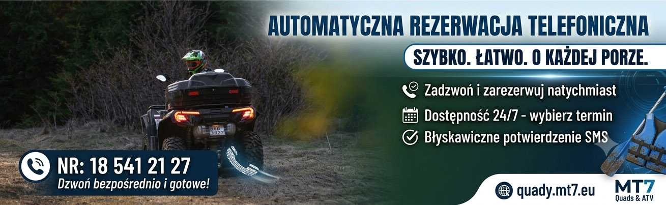 Automatyczna rezerwacja biletów na quady